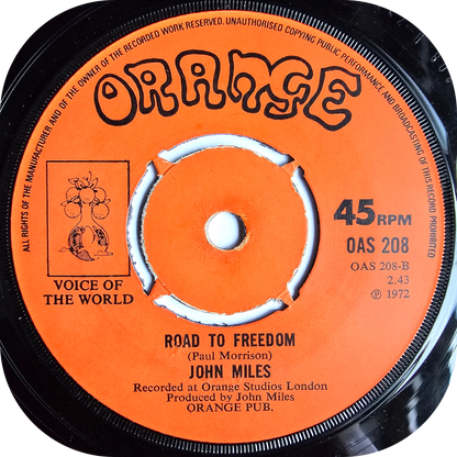 John Miles - Yesterday - Orange