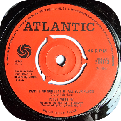 Percy Wiggins - Can't Find Nobody - Atlantic
