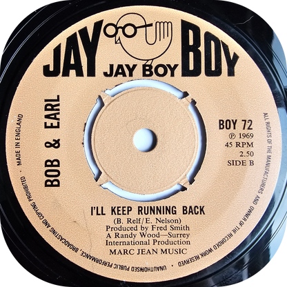 Bob & Earl (Bobby Garrett) - I Can't Get Away - Jay Boy DEMO