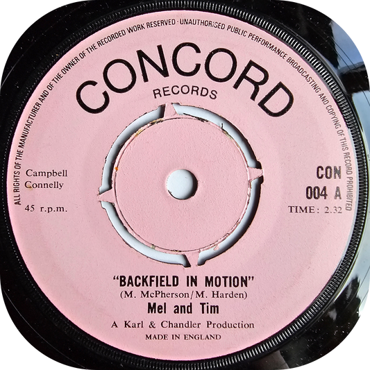 Mel and Tim - Backfield In Motion - Concord