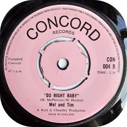 Mel and Tim - Backfield In Motion - Concord