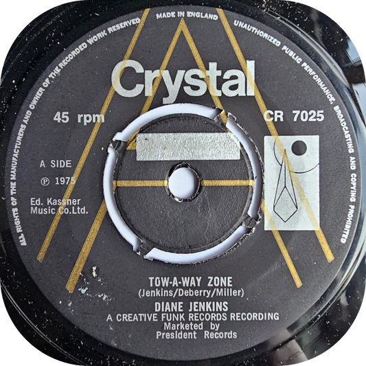 Diane Jenkins - Tow-A-Way Zone - Crystal DEMO