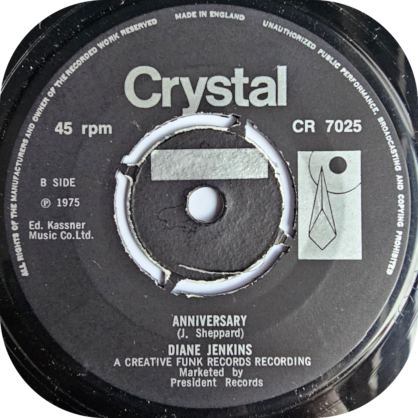 Diane Jenkins - Tow-A-Way Zone - Crystal DEMO