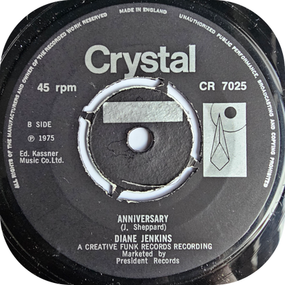 Diane Jenkins - Tow-A-Way Zone - Crystal DEMO