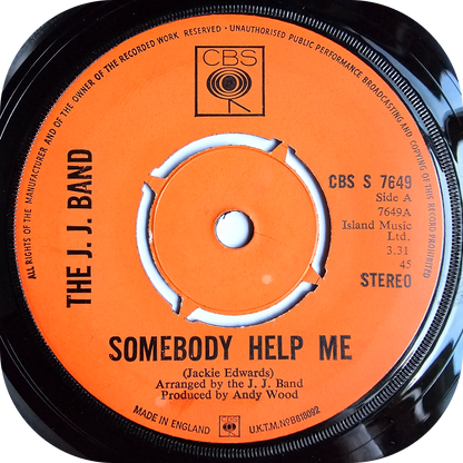 The JJ Band - Somebody Help Me - CBS