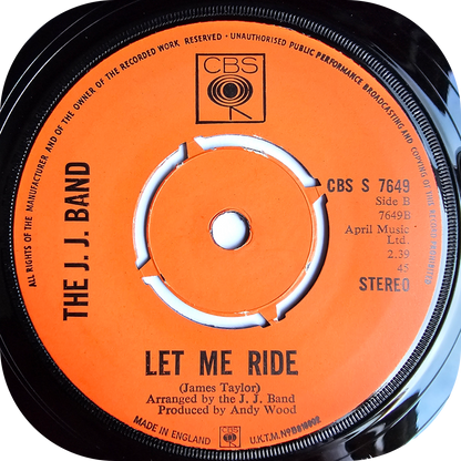 The JJ Band - Somebody Help Me - CBS