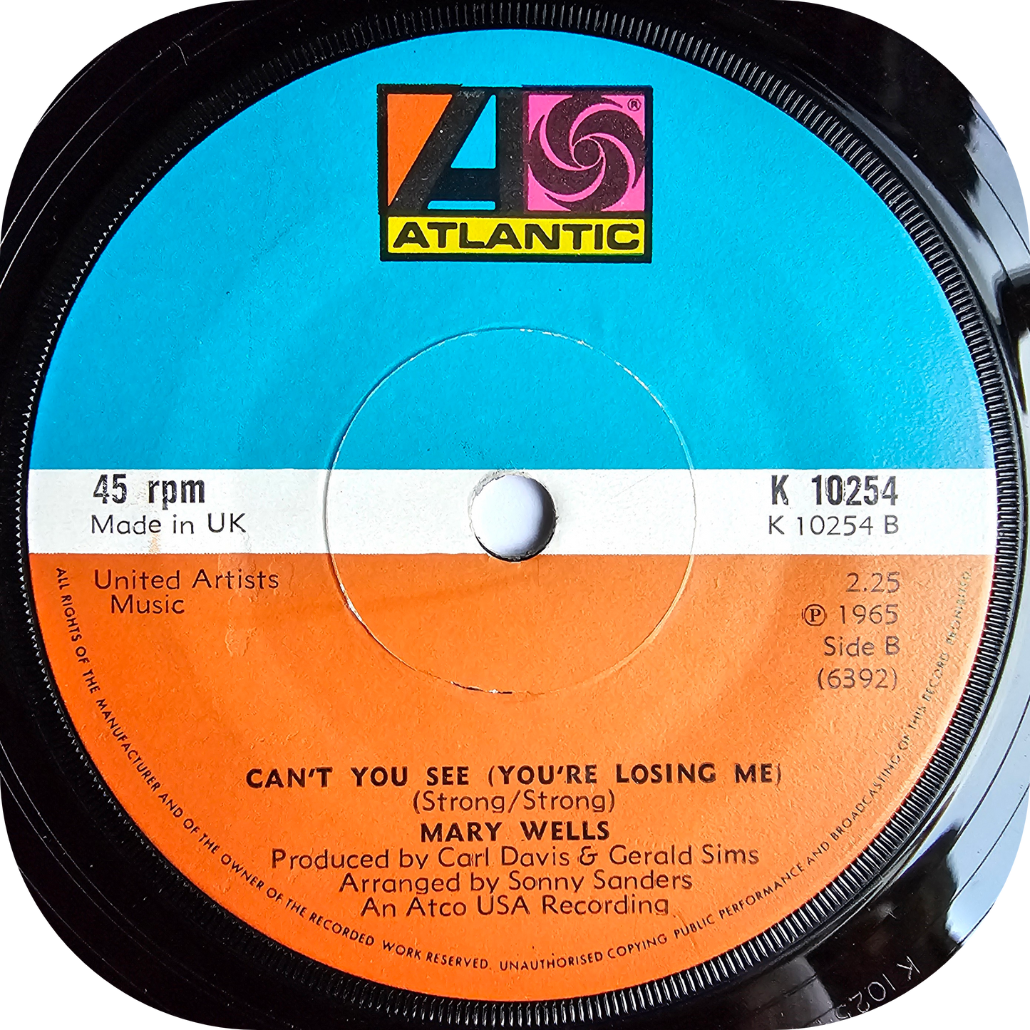 Mary Wells - Can't You See - Atlantic