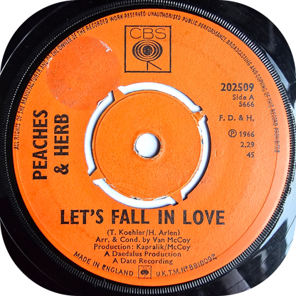 Peaches & Herb - We're In This Thing Together - CBS