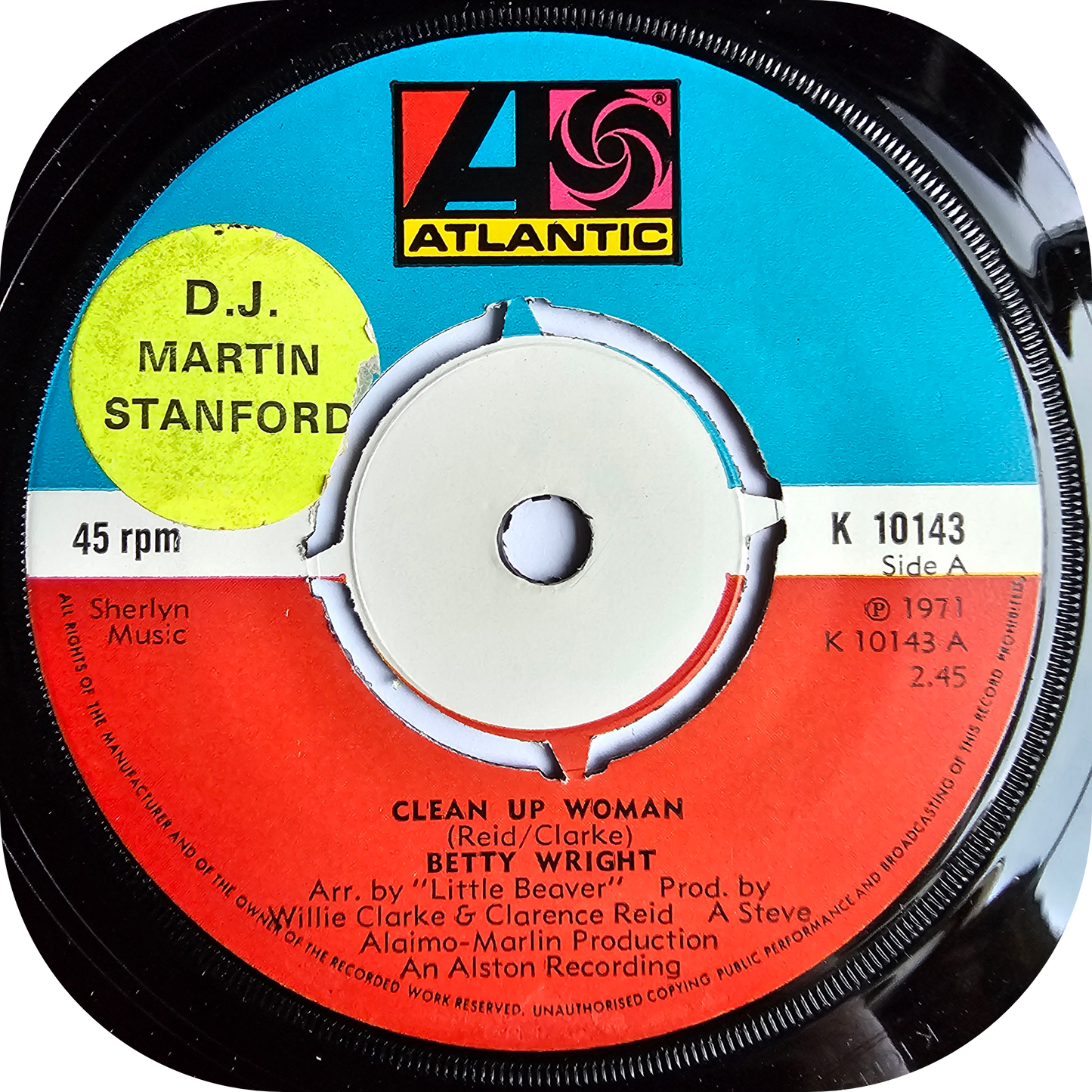 Betty Wright - Clean Up Woman - Atlantic