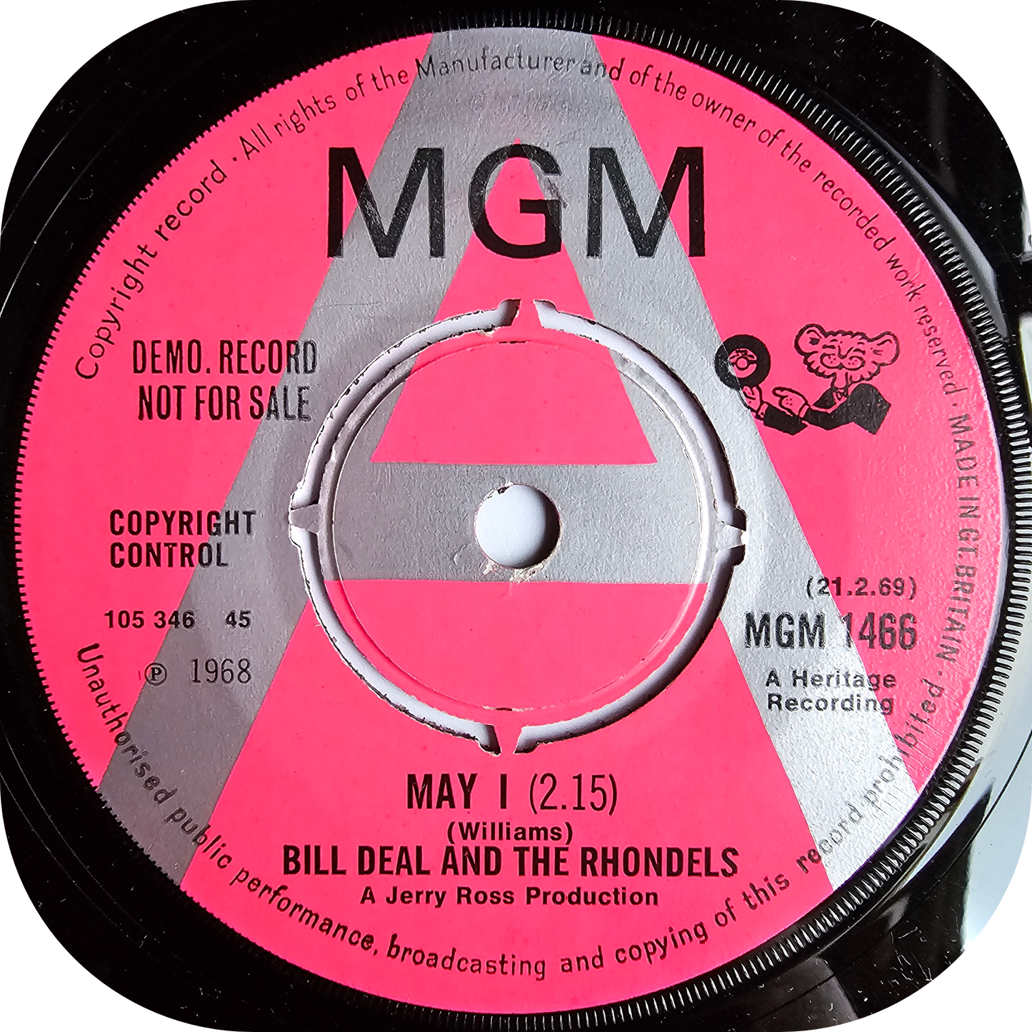 Bill Deal - May I - MGM DEMO