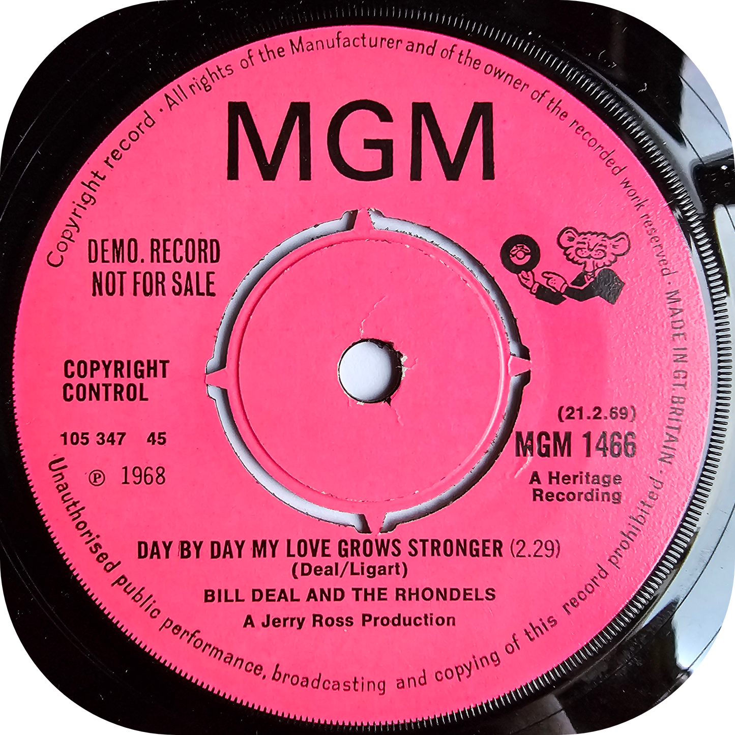 Bill Deal - May I - MGM DEMO