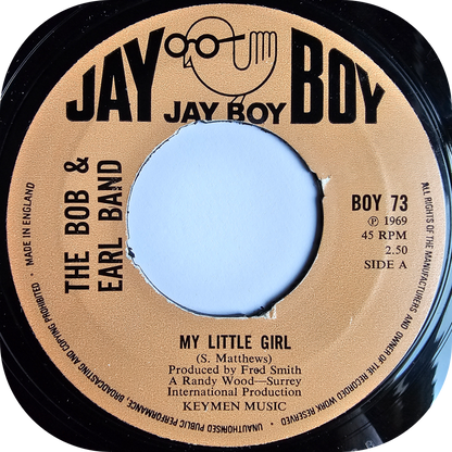Bob and Earl Band, The - My Little Girl - Jay Boy