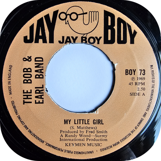 Bob and Earl Band, The - My Little Girl - Jay Boy