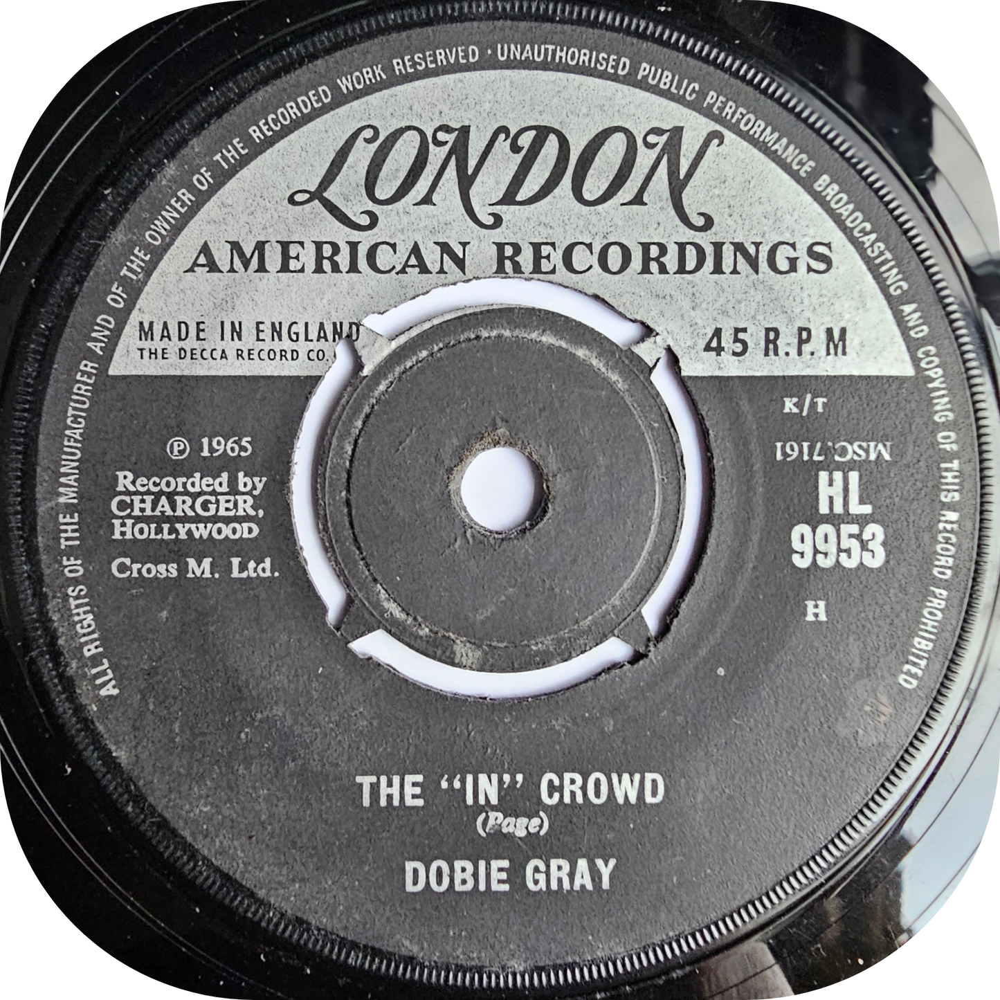 Dobie Gray - The In Crowd - London