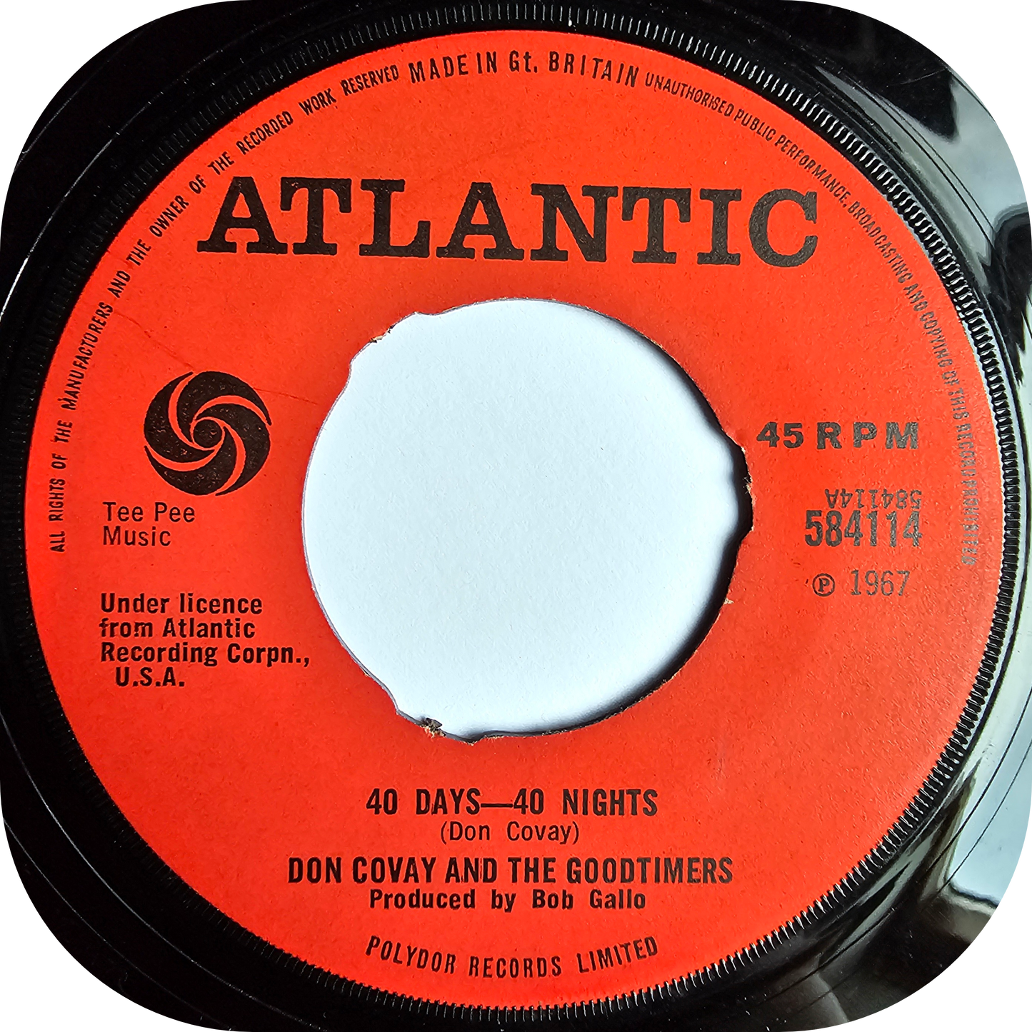 Don Covay - 40 Days-40 Nights - Atlantic