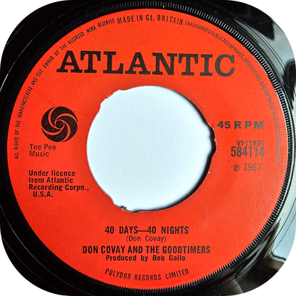 Don Covay - 40 Days-40 Nights - Atlantic