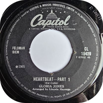Gloria Jones - Heartbeat - Capitol
