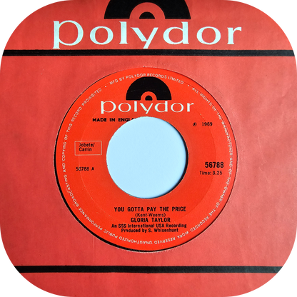 Gloria Taylor - You Gotta Pay The Price - Polydor