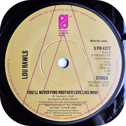 Lou Rawls - You'll Never Find Another Love Like Mine - Philadelphia DEMO