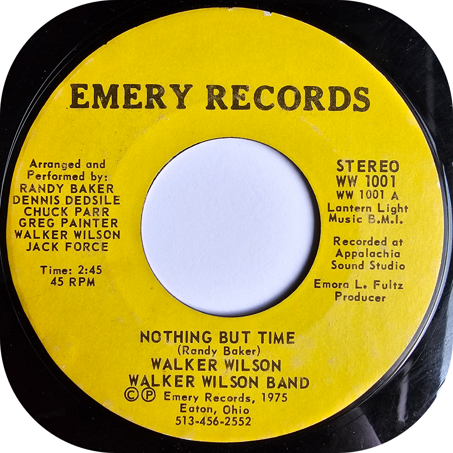 Walker Wilson - Nothing But Time - Emery