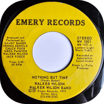 Walker Wilson - Nothing But Time - Emery
