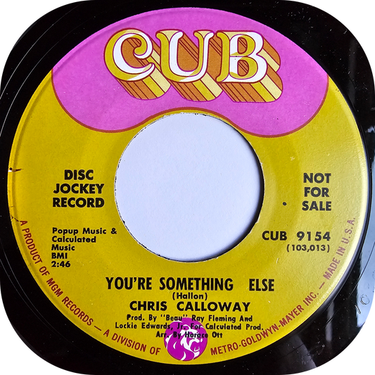 Chris Calloway - You're Something Else - Cub DEMO