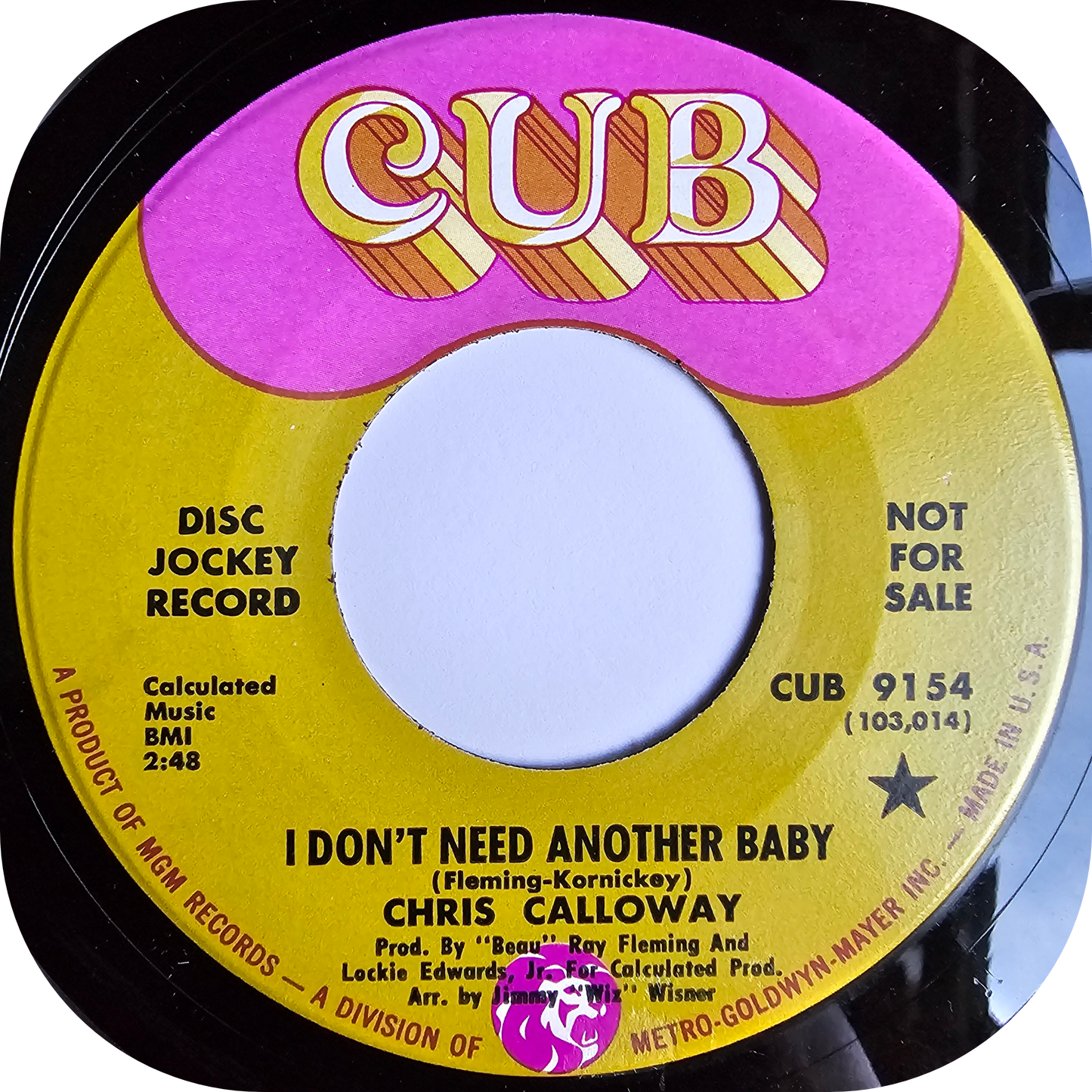 Chris Calloway - You're Something Else - Cub DEMO