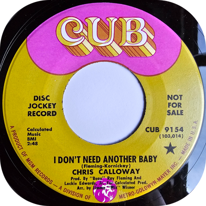 Chris Calloway - You're Something Else - Cub DEMO