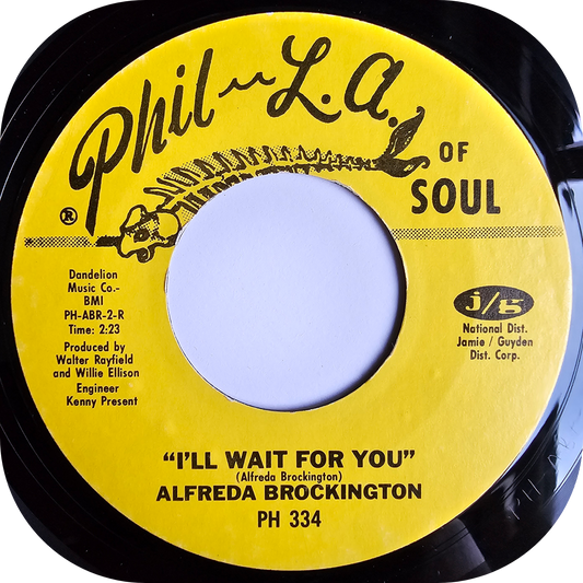 Alfreda Brockington - I'll Wait For You - Phil La of Soul