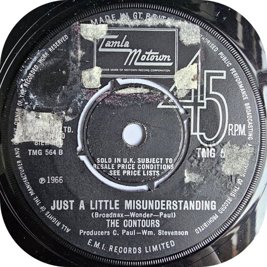 Contours, The - Just A Little Misunderstanding - Tamla Motown