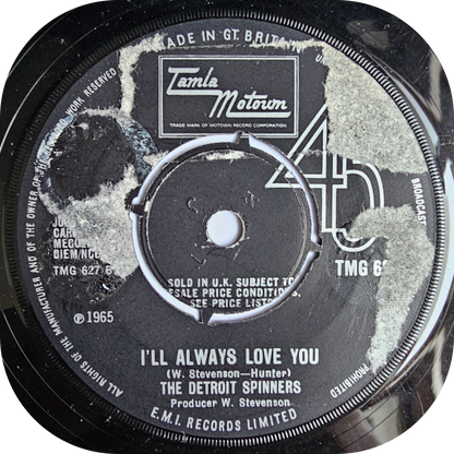 Detroit Spinners, The - I'll Always Love You - Tamla Motown