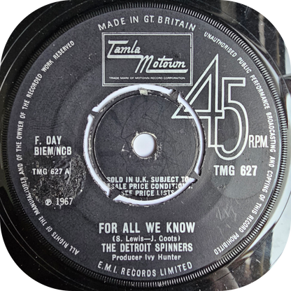 Detroit Spinners, The - I'll Always Love You - Tamla Motown