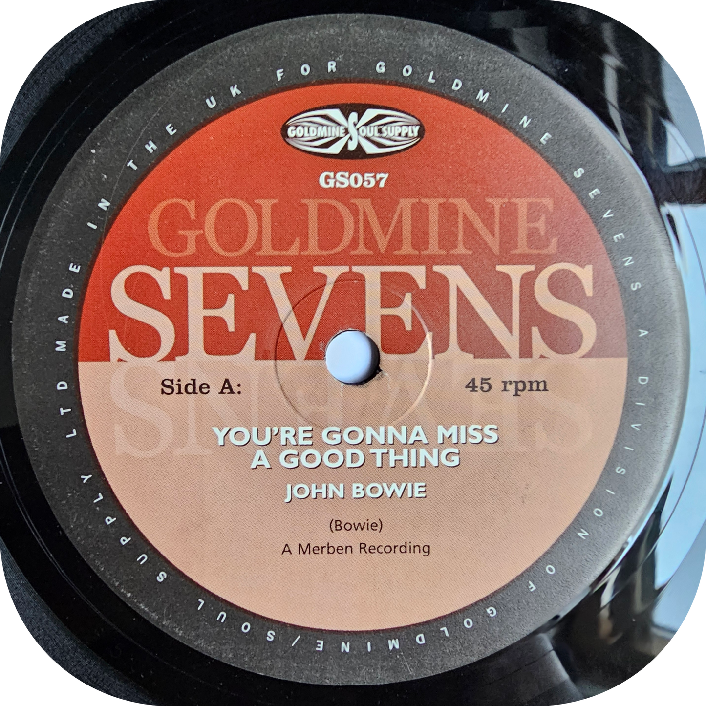 John Bowie - You're Gonna Miss A Good Thing - Goldmine 7's
