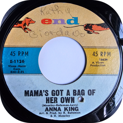 Anna King - Mama's Got A Bag Of Her Own - End