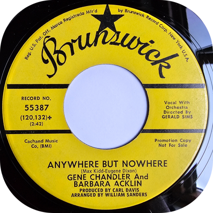 Gene Chandler & Barbara Acklin - From The Teacher To The Preacher - Brunswick DEMO