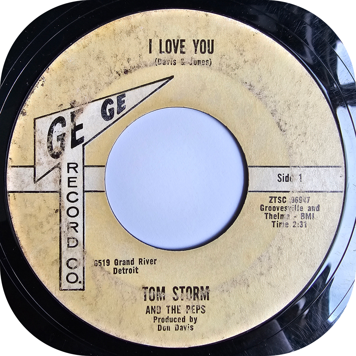 Tom Storm - That's The Way Love Is - Ge Ge