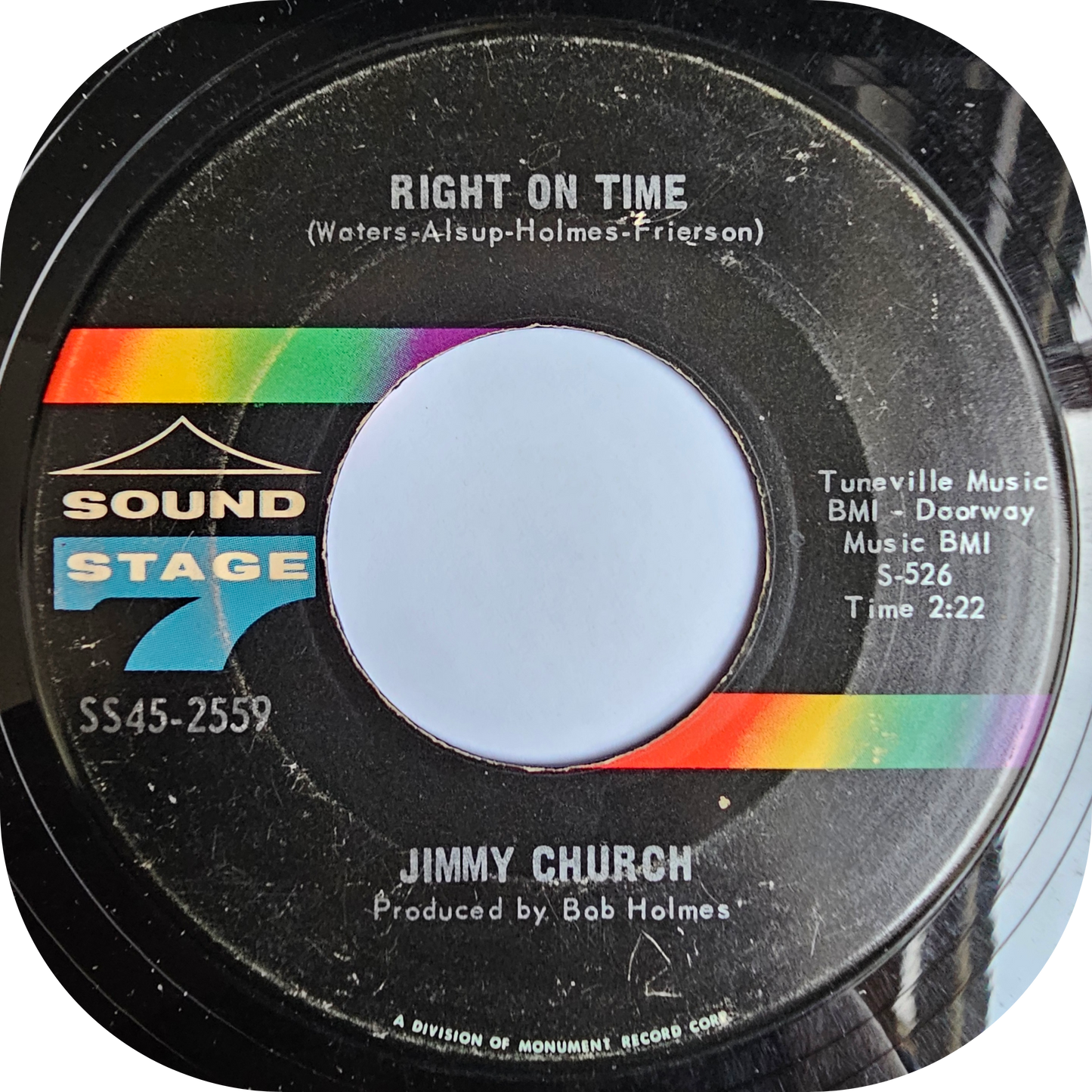 Jimmy Church - Right On Time - Sound Stage 7