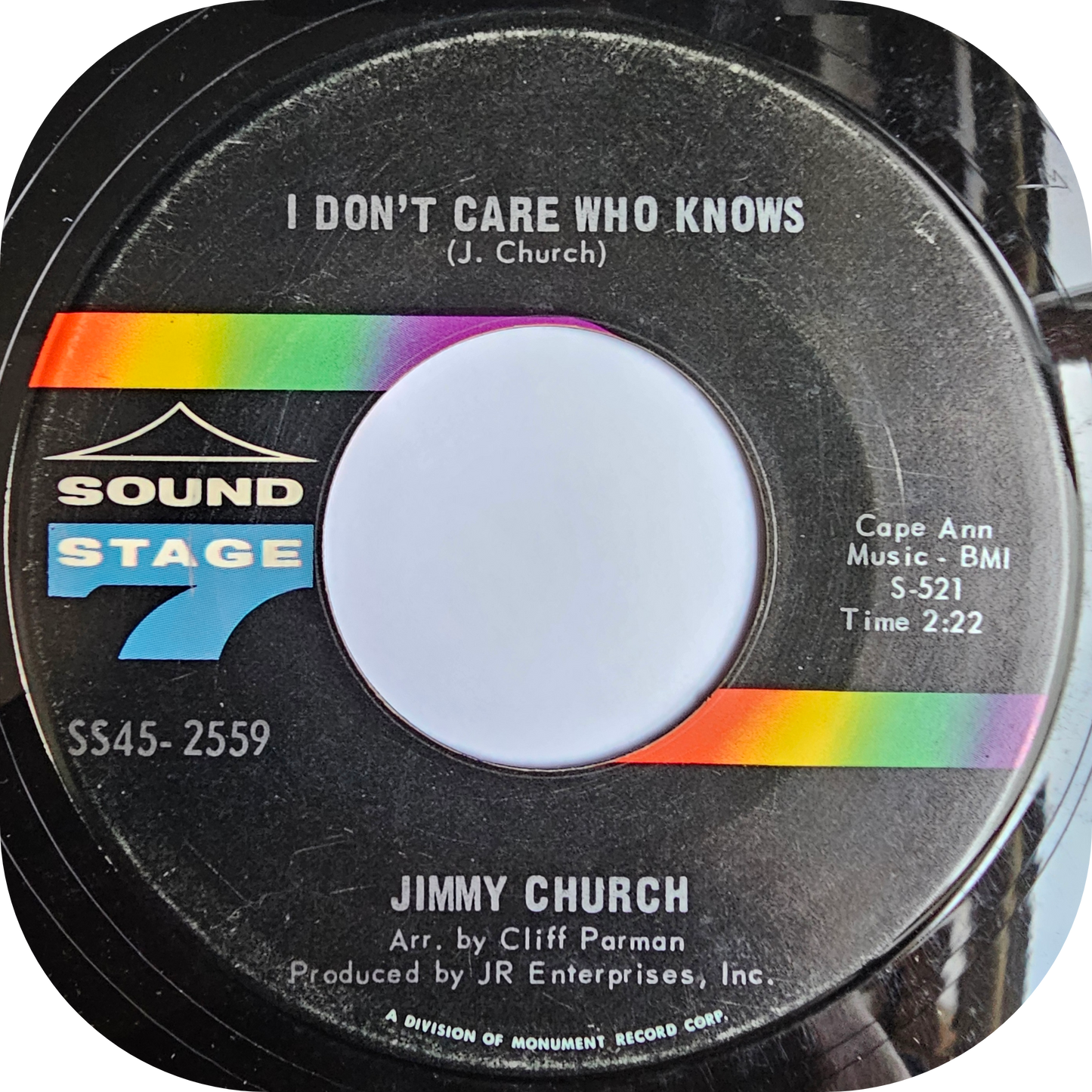 Jimmy Church - Right On Time - Sound Stage 7