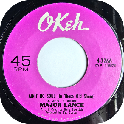 Major Lance - Ain't No Soul - Okeh