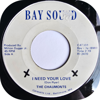 Chaumonts, The - I Need Your Love - Bay Sound