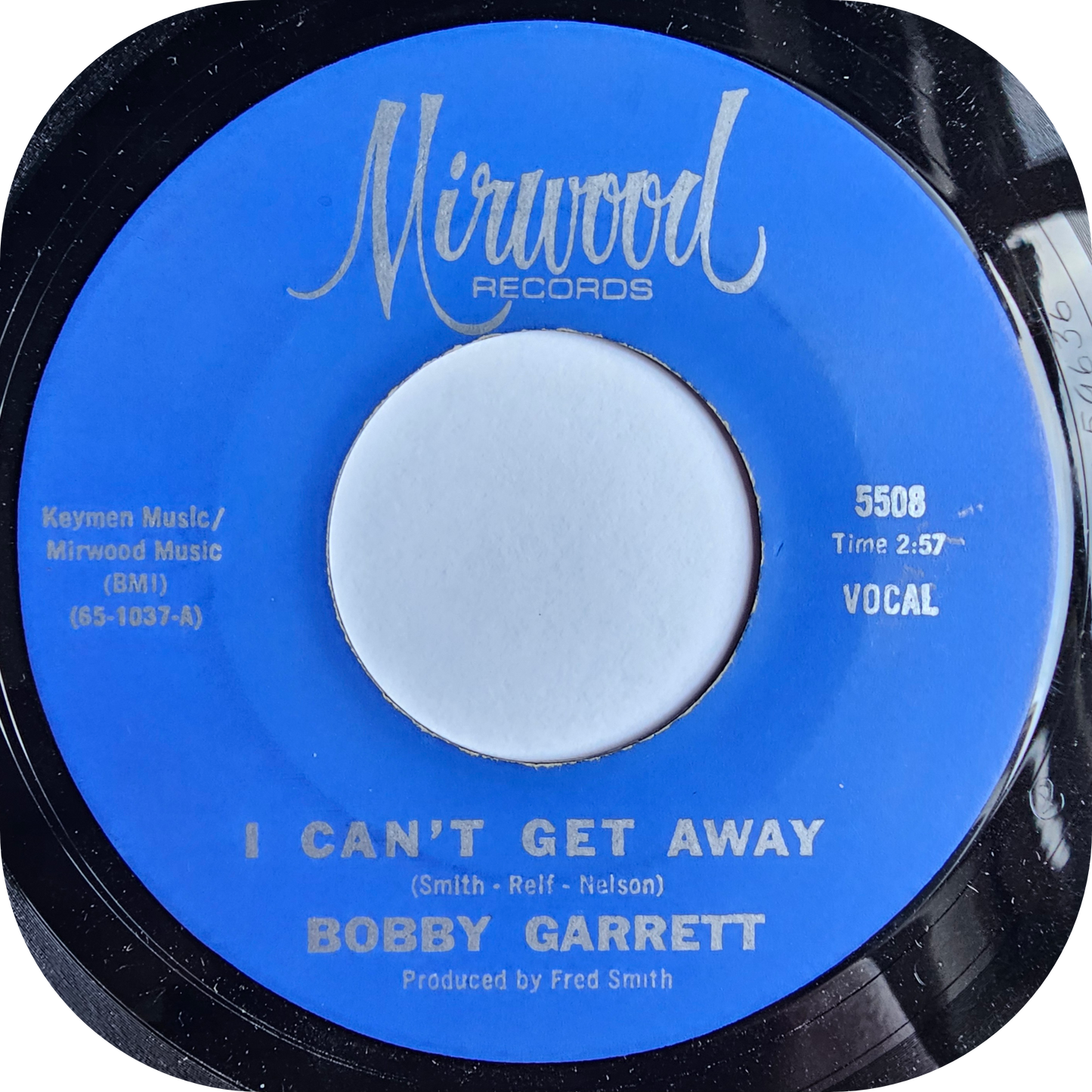 Bobby Garrett - I Can't Get Away - Mirwood