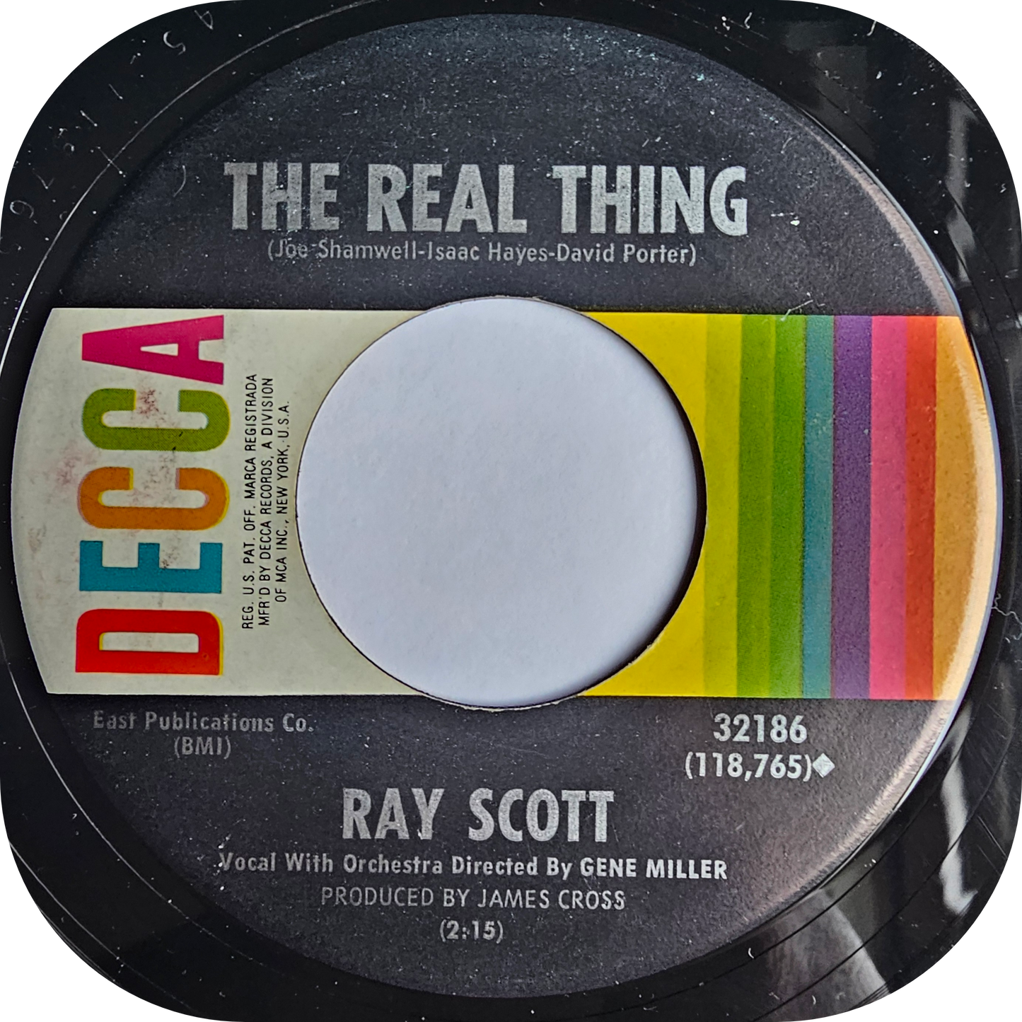 Ray Scott - The Real Thing - Decca