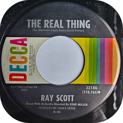 Ray Scott - The Real Thing - Decca