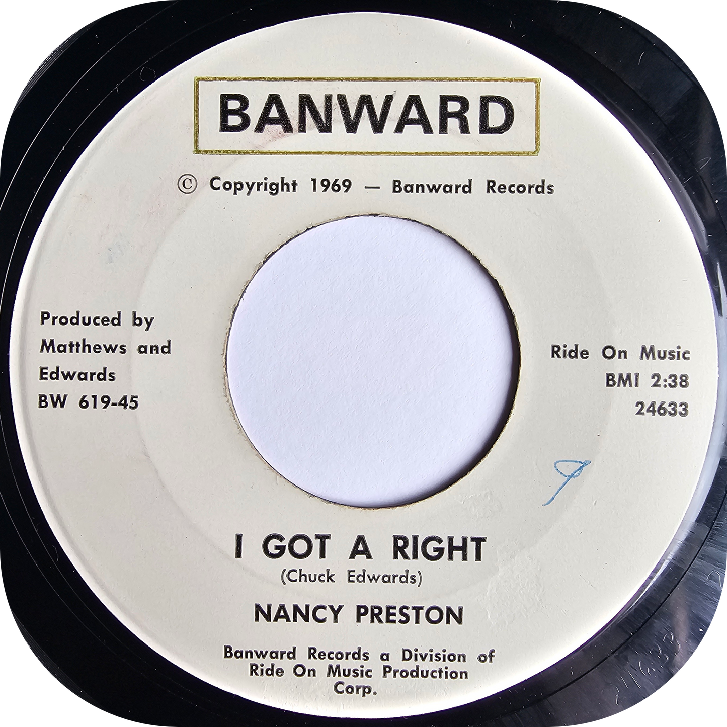 Nancy Preston - I Got A Right - Banward