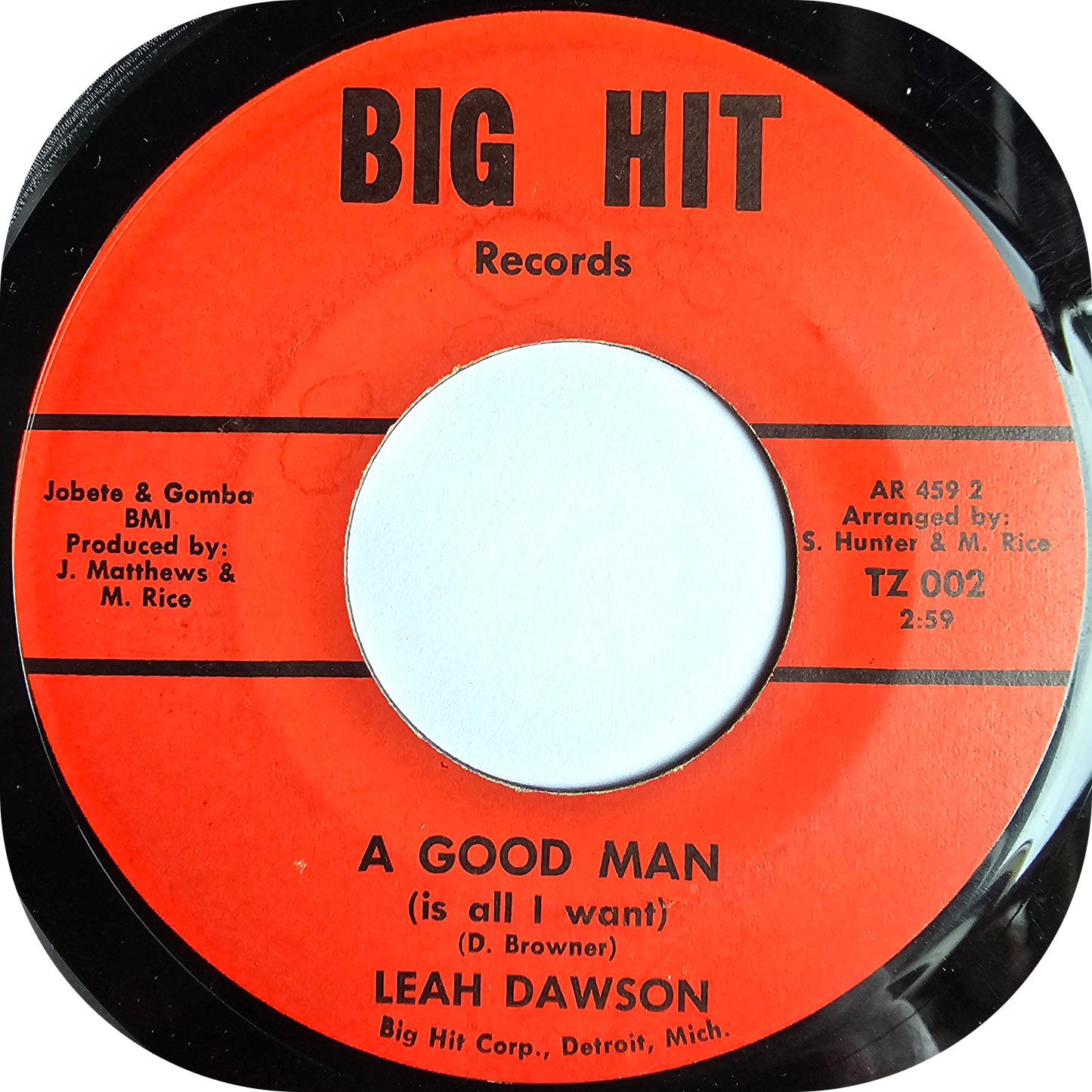 Leah Dawson - You Got To Change - Big Hit
