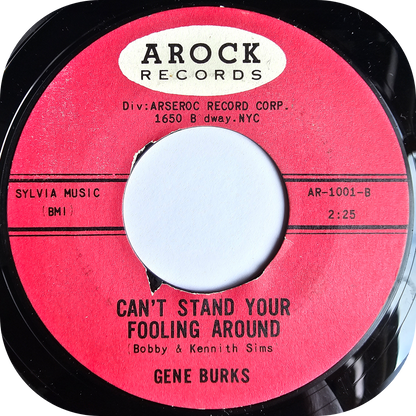 Gene Burks - Monkey Man - Arock