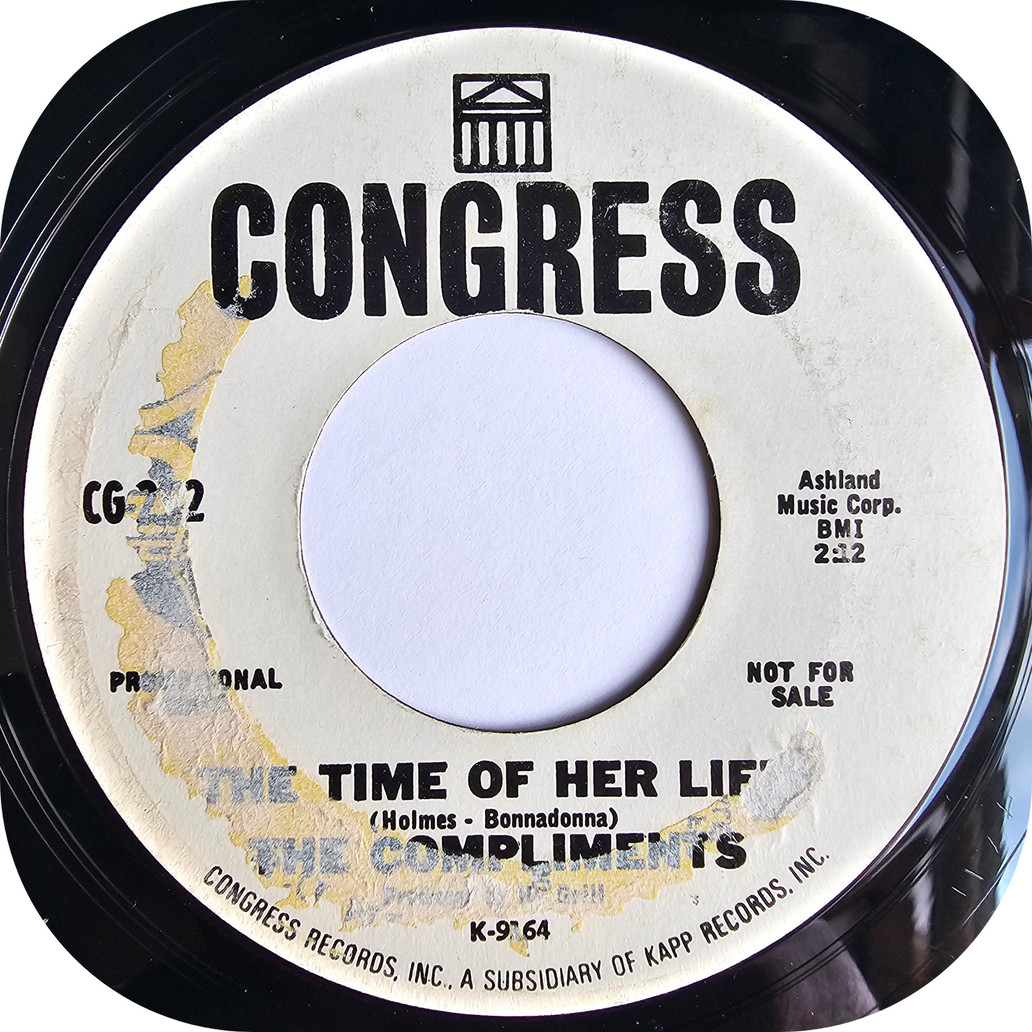 Compliments, The - The Time Of Her Life - Congress DEMO