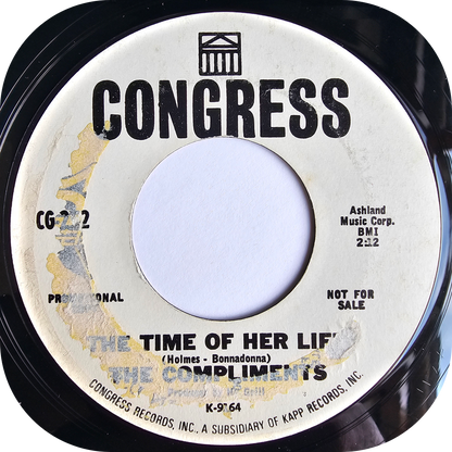 Compliments, The - The Time Of Her Life - Congress DEMO