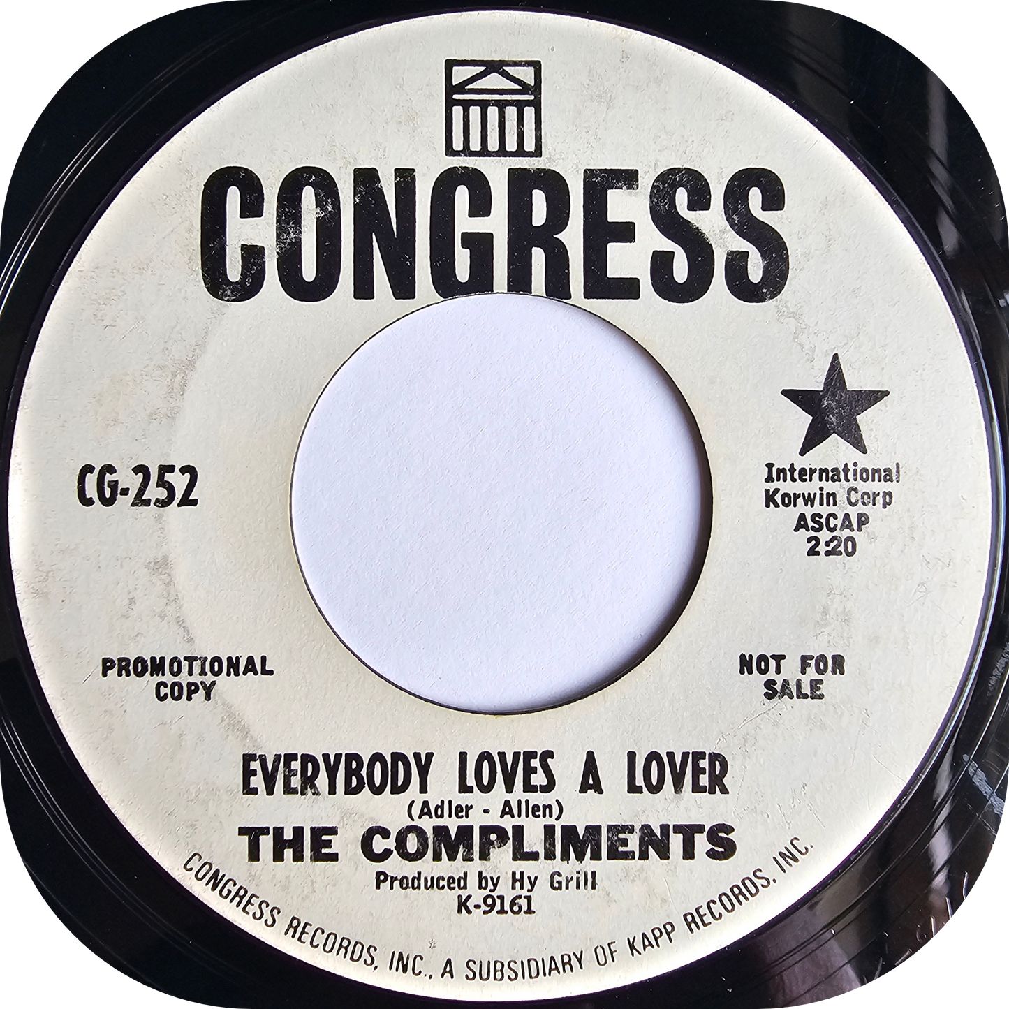 Compliments, The - The Time Of Her Life - Congress DEMO