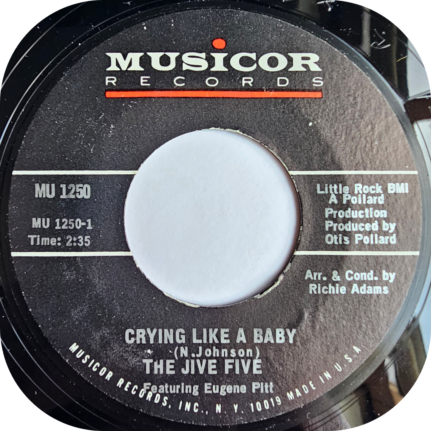 Jive Five, The - You'll Fall In Love - Musicor